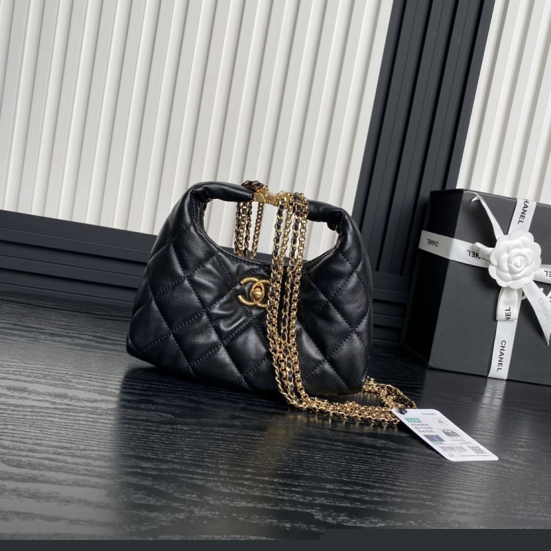 Ch*el top handle bags
